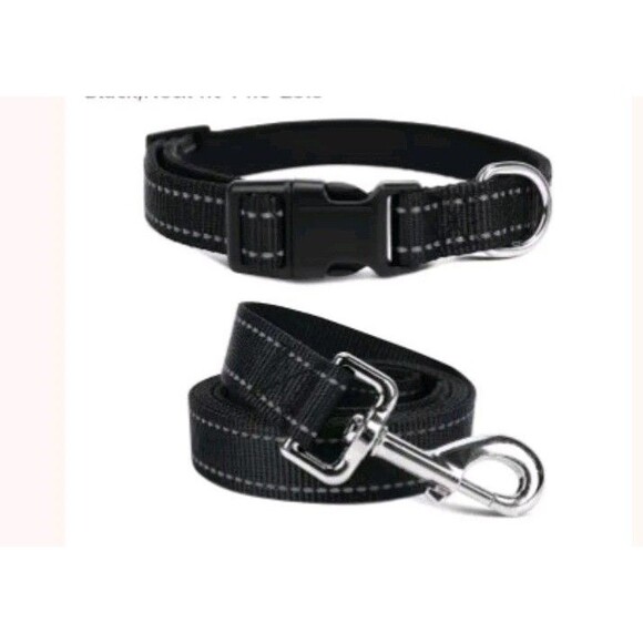 Dog Birthday Party Supplies Paw Print Balloons w Neoprene Padded Collar/Leash - Picture 3 of 12